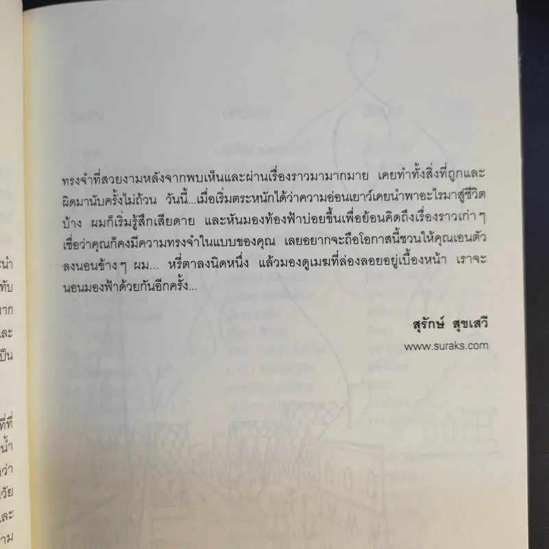 เราจะนอนมองฟ้าด้วยกันอีกครั้ง - สุรักษ์ สุขเสวี รูปที่ 13