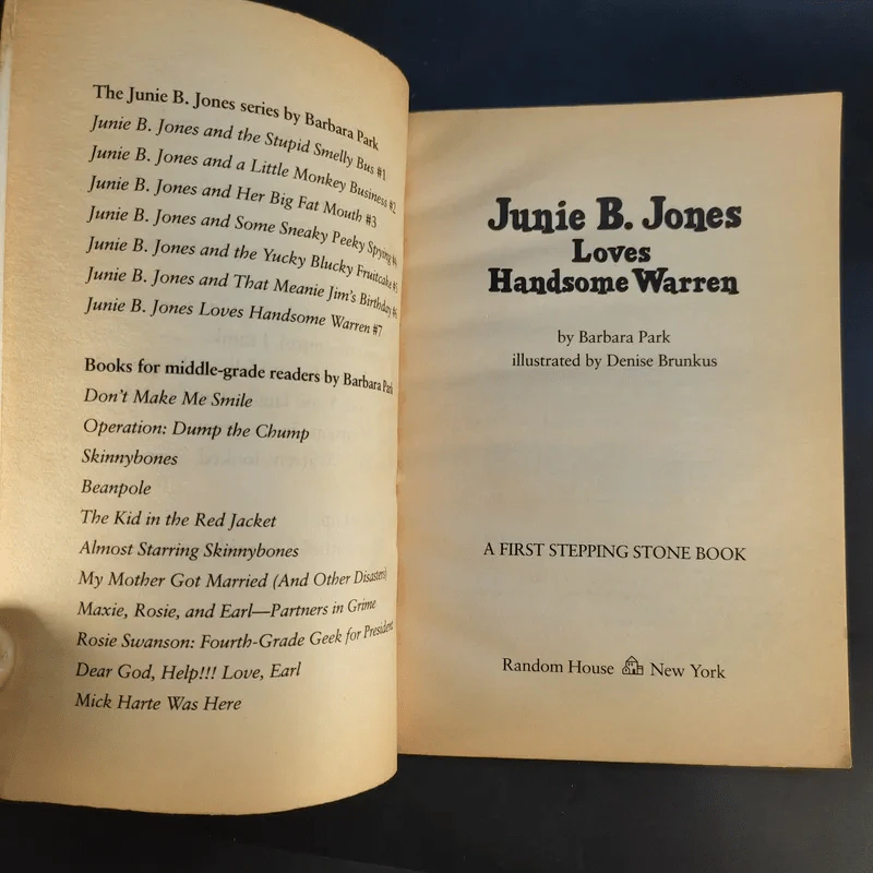 Junie B. Jones Loves Handsome Warren รูปที่ 9
