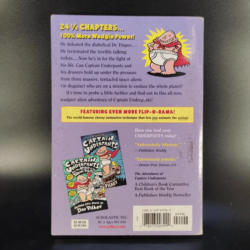 Captain Underpants and the Invasion of the Incredibly Naughty Cafeteria Ladies from Outer Space รูปที่ 2