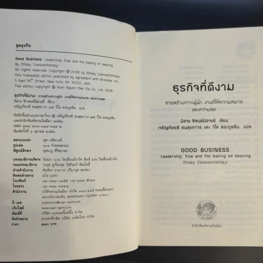 ธุรกิจที่ดีงาม Good Business - มิฮาย ชิกเซนต์มิฮายยี รูปที่ 9