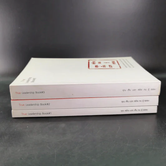 True Leadership Book 1+3 คุณเห็นบวกสร้างคนรู้ธรรม เล่ม 1-3 รูปที่ 3
