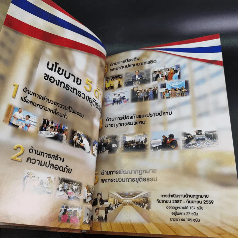 สมุดบันทึก ยุติธรรมถ้วนหน้า ประชามีส่วนร่วม กระทรวงยุติธรรม รูปที่ 7