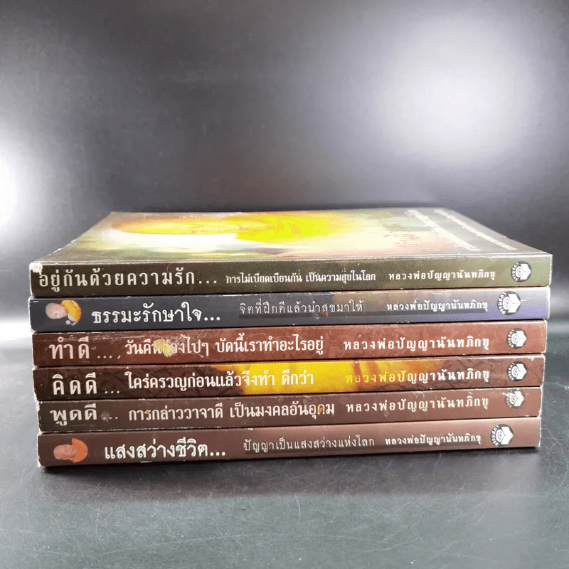 หนังสือธรรมะ หลวงพ่อปัญญานันทภิกขุ ขายรวม 6 เล่ม รูปที่ 2