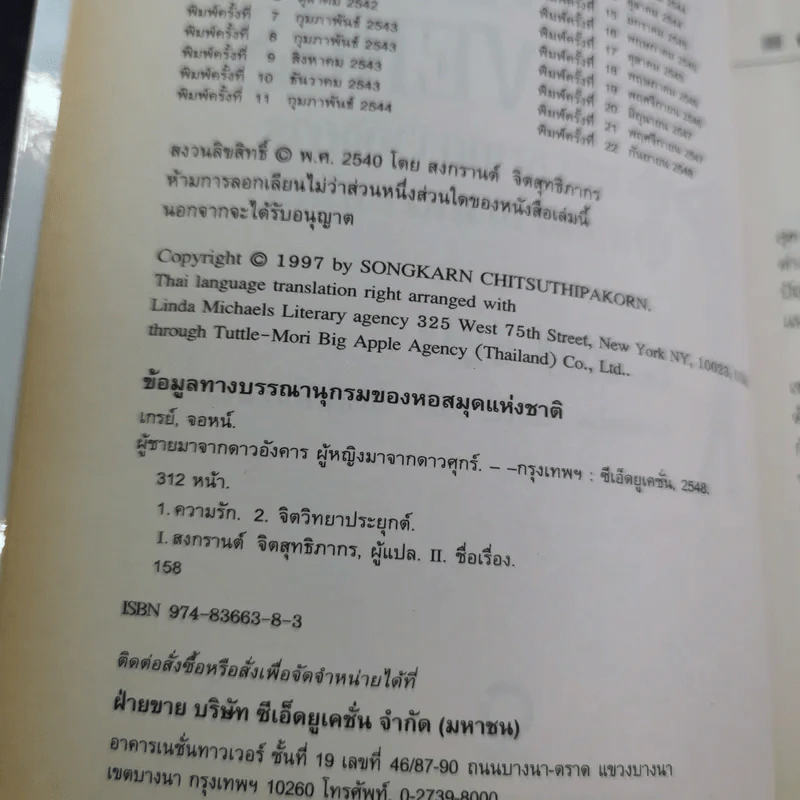 Men are from Mars, Women are from Venus ผู้ชายมาจากดาวอังคาร ผู้หญิงมาจากดาวศุกร์ รูปที่ 9