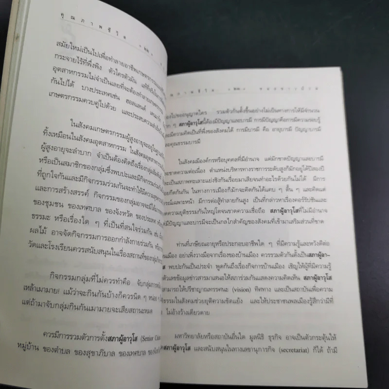อายุวัฒนะ คุณภาพชีวิตของผู้สูงอายุ - ศ.น.พ.ประเวศ วะสี รูปที่ 13