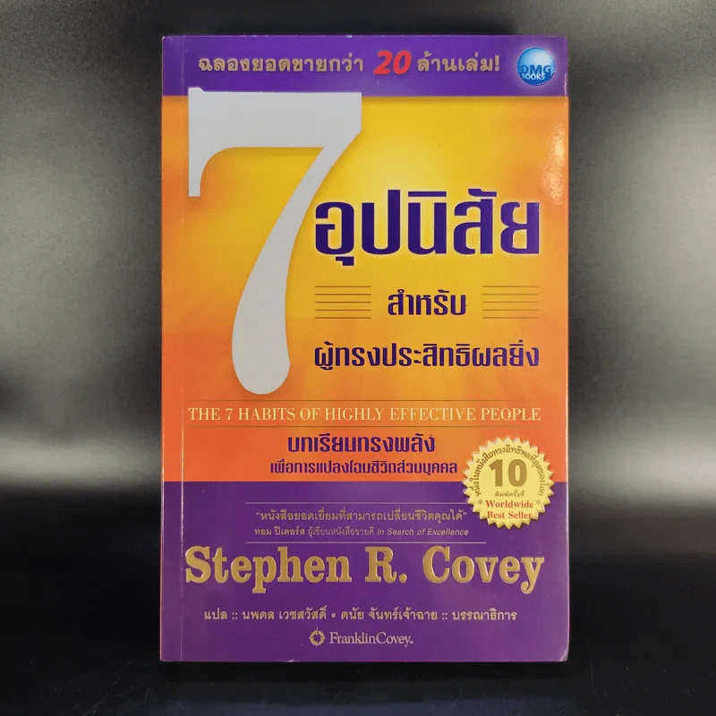 7 อุปนิสัยสำหรับผู้ทรงประสิทธิผลสูง - Stephen R. Covey รูปที่ 1