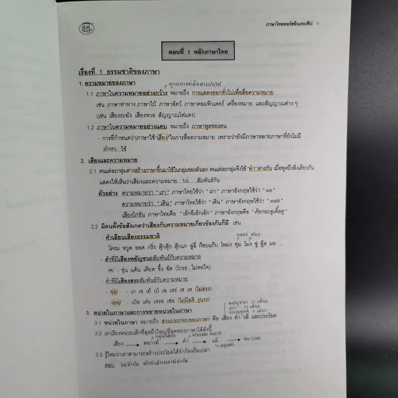 Da'Vance By A'Ping Thai Intensive หนังสือเรียนภาษาไทย อาจารย์ปิง รูปที่ 12