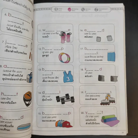 ภาษาอังกฤษเพื่อชีวิตประจำวัน รูปที่ 16