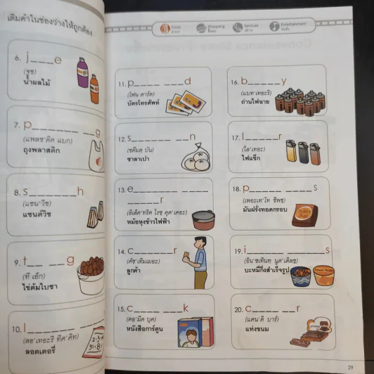 ภาษาอังกฤษเพื่อชีวิตประจำวัน รูปที่ 14