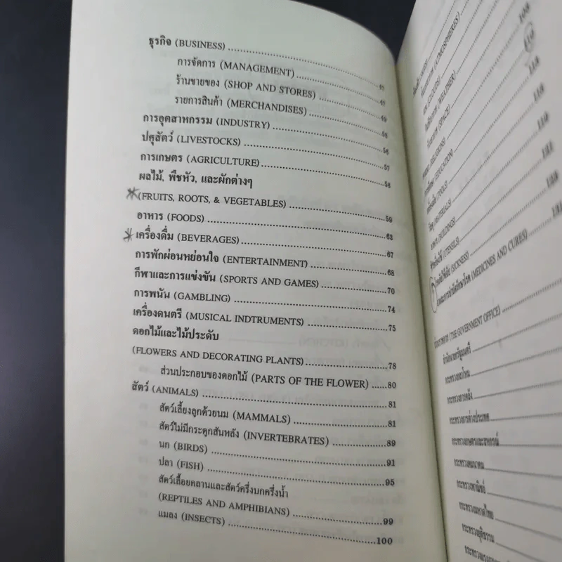 ศัพท์หมวดภาษาอังกฤษ ฉบับภาษาไทย-อังกฤษ - นักวิชาการภาษาอังกฤษ รูปที่ 13