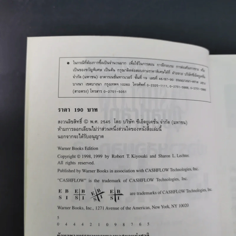 Rich Dad Poor Dad พ่อรวยสอนลูก เล่ม 1-3 รูปที่ 21