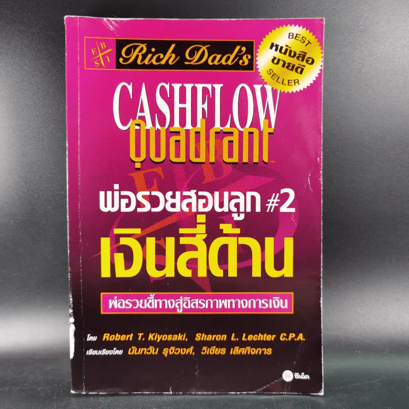 Rich Dad Poor Dad พ่อรวยสอนลูก เล่ม 2 เงินสี่ด้าน รูปที่ 1
