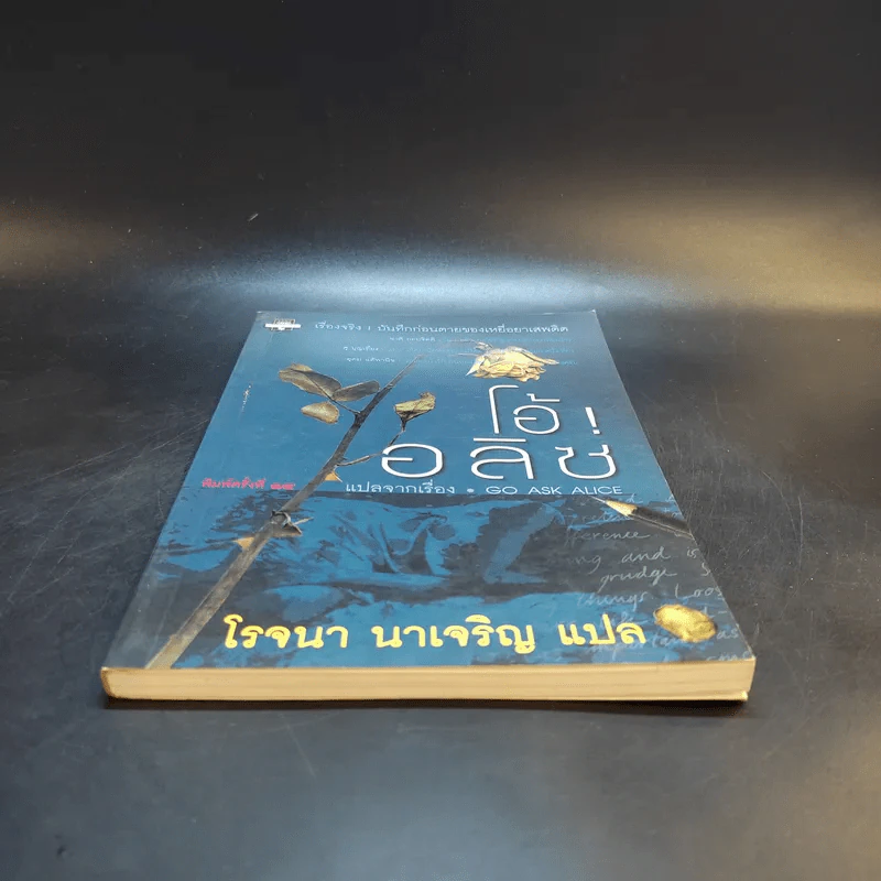 โอ้! อลิซ - โรจนา นาเจริญ แปลจากเรื่อง Go Ask Alice รูปที่ 4