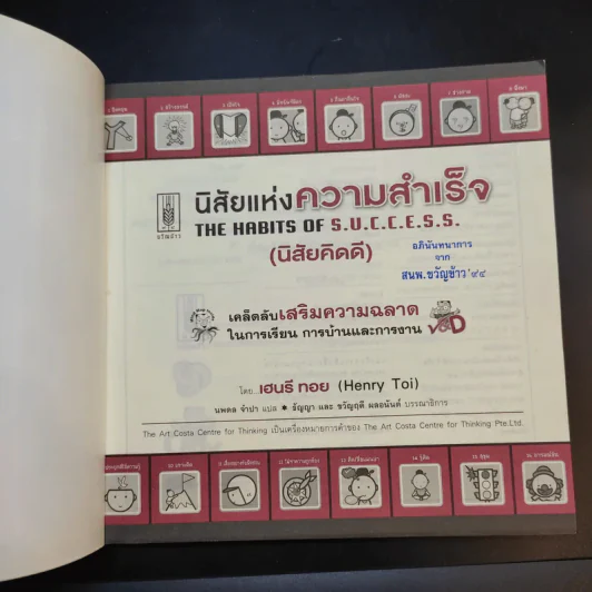 นิสัยแห่งความสำเร็จ เคล็ดลับเสริมความฉลาดในการเรียน การบ้านและการงาน - เฮนรี ทอย รูปที่ 8