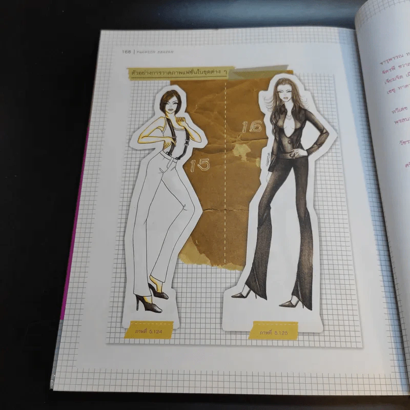 Fashion Design การวาดภาพแฟชั่นและการออกแบบเสื้อผ้า - กีรติญา สอนเนย รูปที่ 18