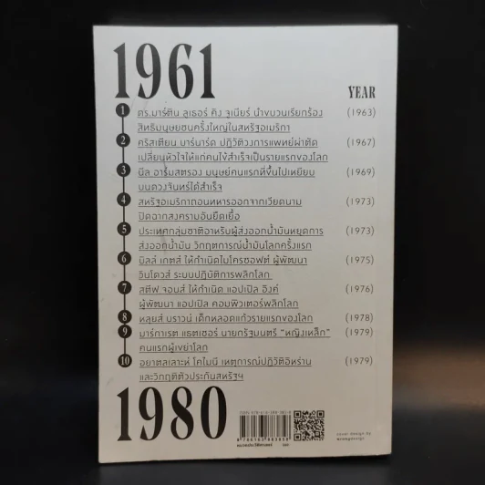 เหตุการณ์พลิกโลกศตวรรษที่ 20 เล่ม 4 (1961-1980) - พรหมพร พิชชานันท์ รูปที่ 3