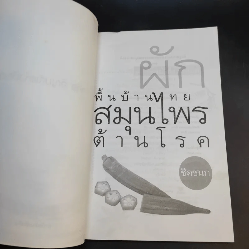 ผักพื้นบ้านไทย สมุนไพรต้านโรค - ชิดชนก รูปที่ 8