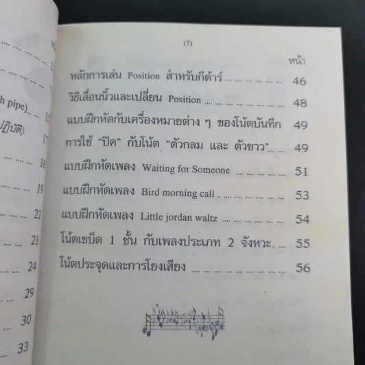 ฝึกเรียนกีต้าร์วิธีลัดกับโน้ตเพลงสากล ด้วยตนเอง - สุดใจ ศรีเบญจา รูปที่ 12