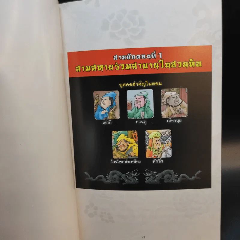 สามก๊ก ฉบับการ์ตูน คลาสสิก - สันติ วุฒิรัตน์ รูปที่ 15