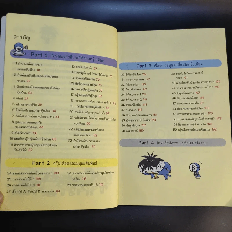 กรุ๊ปเลือดบอกนิสัย ฮาได้ใจฉบับการ์ตูน เล่ม 1-3 รูปที่ 11