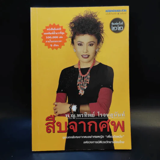 สืบจากศพ - พ.ญ.พรทิพย์ โรจนสุนันท์ รูปที่ 1