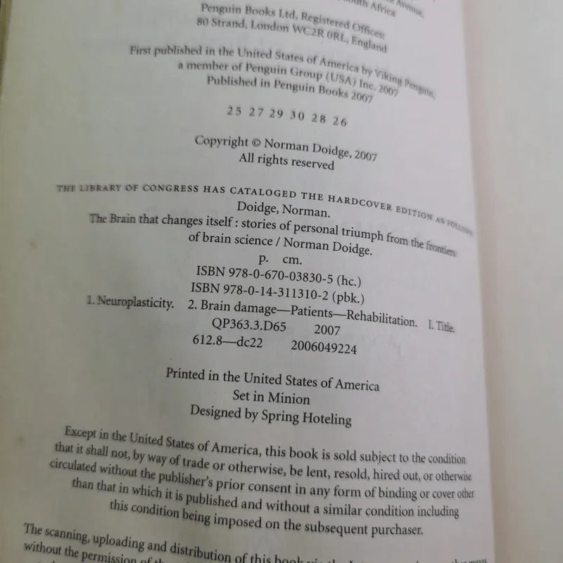 The Brain That Changes Itself - Norman Doidge,M.D. รูปที่ 9