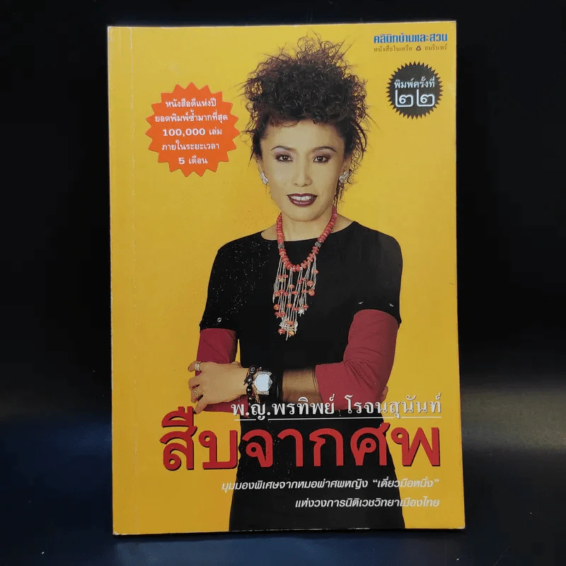 สืบจากศพ - พ.ญ.พรทิพย์ โรจนสุนันท์ รูปที่ 1