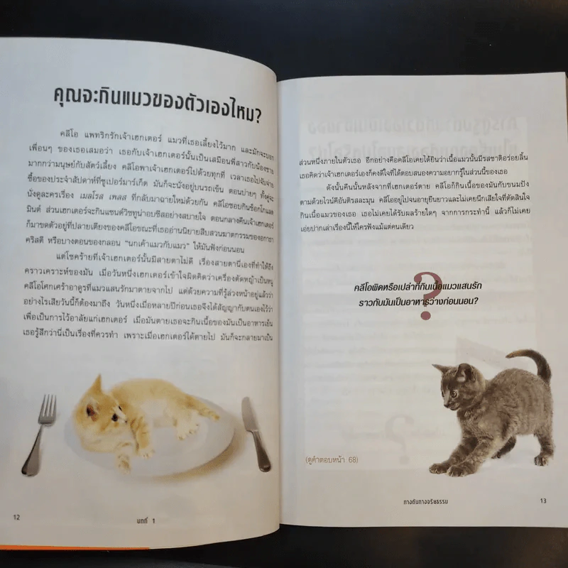 คุณจะกินแมวของตัวเองไหม Would You Eat Your Cat? - Jeremy Stangroom รูปที่ 14