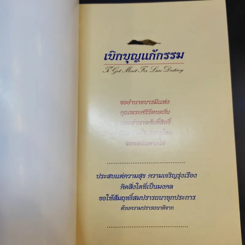 เบิกบุญแก้กรรม - อาจารย์ทศพล จังพานิชย์กุล รูปที่ 8