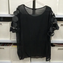 เสื้อผ้าไซส์ใหญ่ 3XL SHEIN พลัส เสื้อ applique ชุดแขนตาข่าย เสื้อ Plus Size เสื้อผ้าสาวอวบ (สินค้าใหม่ยังไม่ได้ใช้งาน) รูปที่ 5