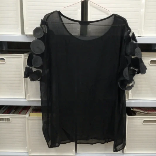 เสื้อผ้าไซส์ใหญ่ 3XL SHEIN พลัส เสื้อ applique ชุดแขนตาข่าย เสื้อ Plus Size เสื้อผ้าสาวอวบ (สินค้าใหม่ยังไม่ได้ใช้งาน) รูปที่ 5