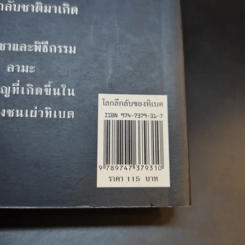 โลกลึกลับของทิเบต - บรรยง บุญฤทธิ์ รูปที่ 14