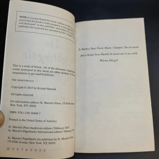 The Nightingale - Kristin Hannah รูปที่ 10