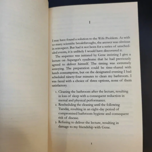 The Rosie Project - Graeme Simsion รูปที่ 10