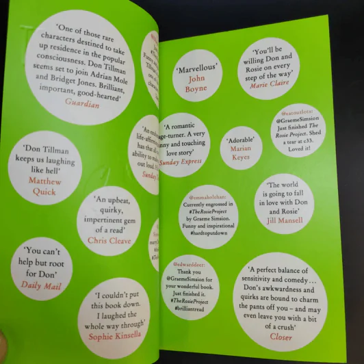 The Rosie Project - Graeme Simsion รูปที่ 8