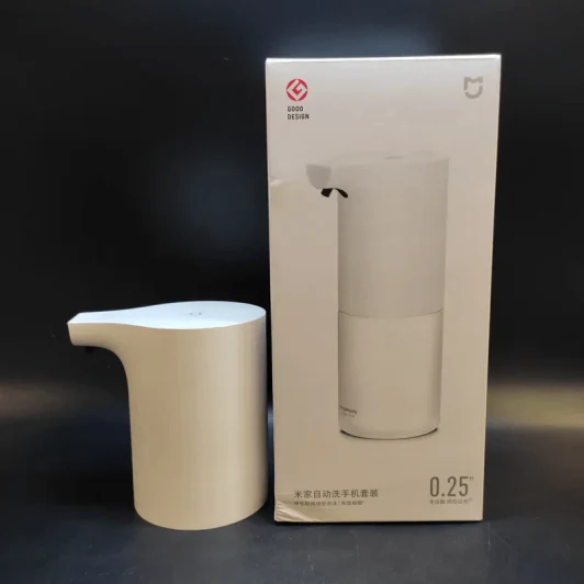 (ขายเฉพาะหัวจ่ายโฟม มือสองใช้งานได้ปกติ) เครื่องปล่อยโฟมอัตโนมัติ Xiaomi Mijia Automatic Foam Soap Dispenser เครื่องจ่ายสบู่ โฟม ระบบเซ็นเซอร์ รูปที่ 1