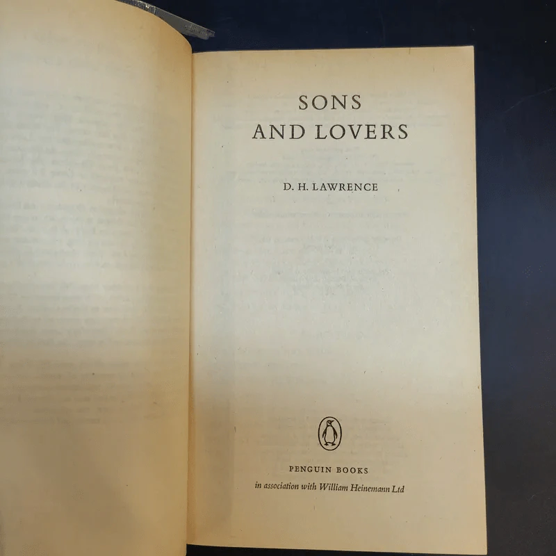 Sons and Lovers - D. H. Lawrence รูปที่ 9