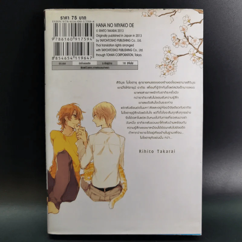 การ์ตูนวาย คือดอกไม้ที่กลางใจ - Rihito Takarai รูปที่ 2