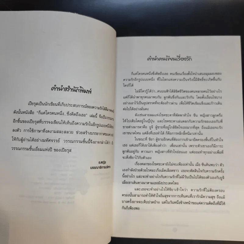 ก็แค่ใครคนหนึ่งซึ่งคิดถึงเธอ - เปียรุส รูปที่ 10