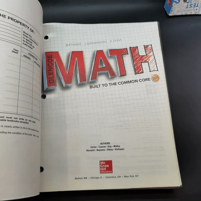 Math Course 1 Volume1-2 รูปที่ 9