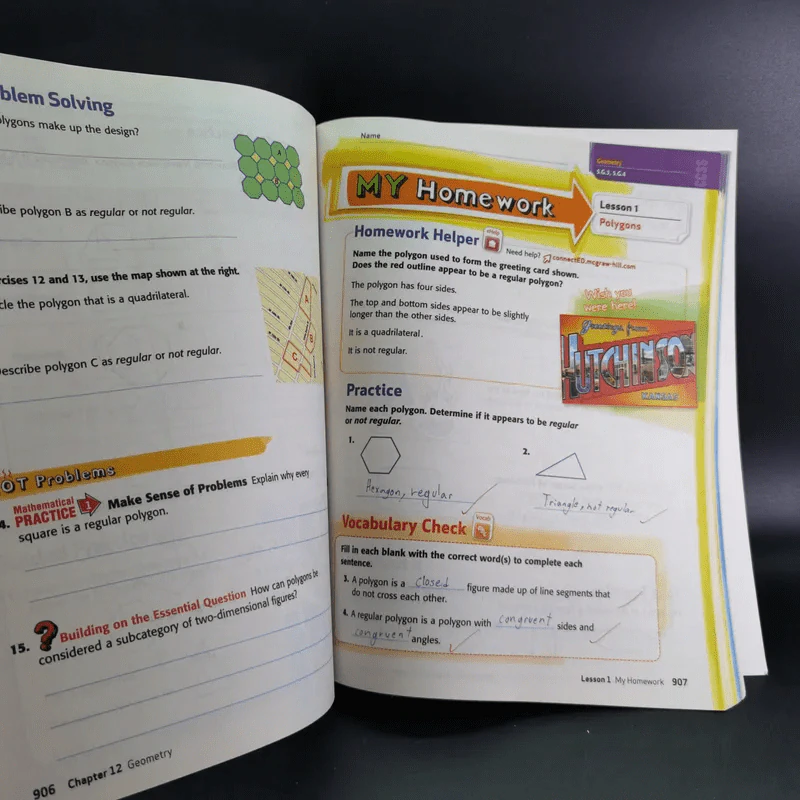 My Math Volume 1-2 - McGraw-Hill รูปที่ 45