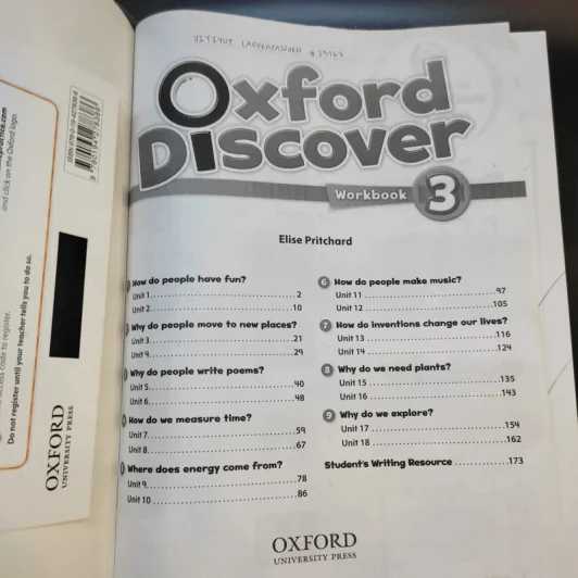 Oxford Discover Student Book 3 + Workbook 3 รูปที่ 9