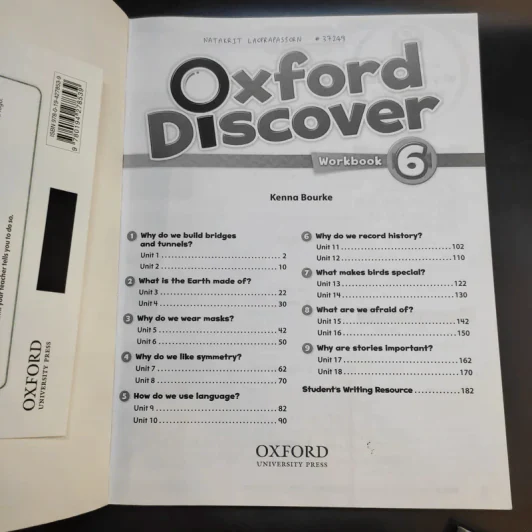 Oxford Discover Student Book 6 + Workbook 6 รูปที่ 17