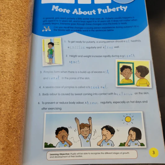 Health Education Grade 6 รูปที่ 13