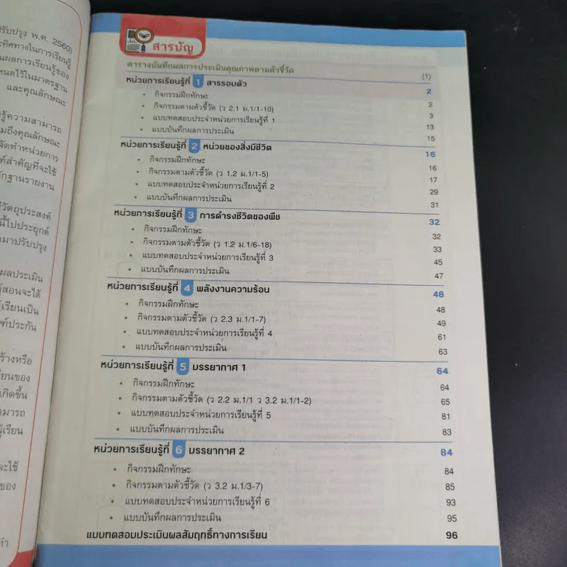 แบบวัดและบันทึกผลการเรียนรู้ วิทยาศาสตร์ ม.1 รูปที่ 10
