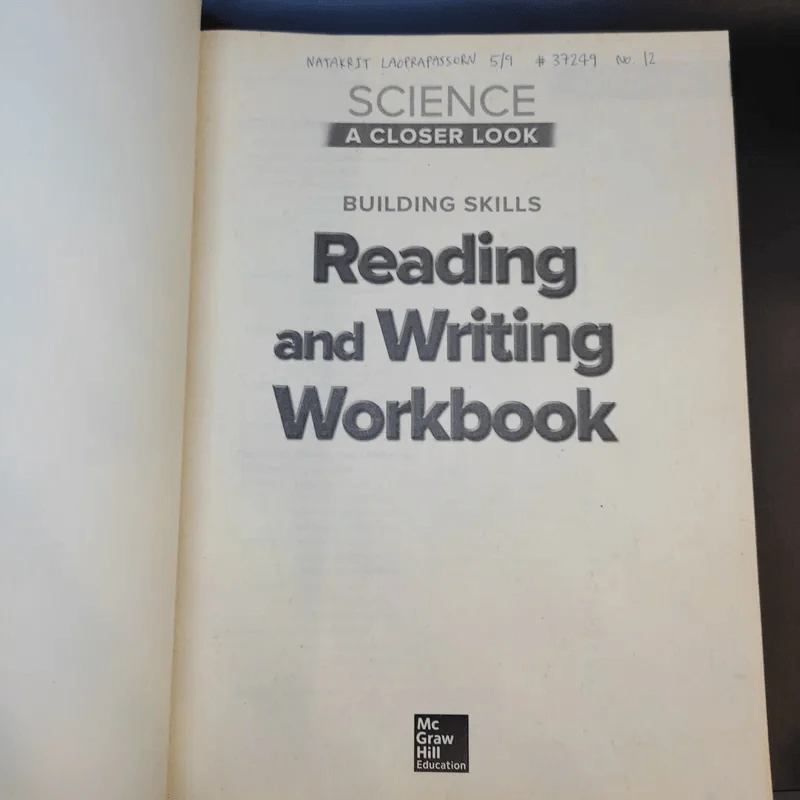 Reading and Writing Workbook รูปที่ 8