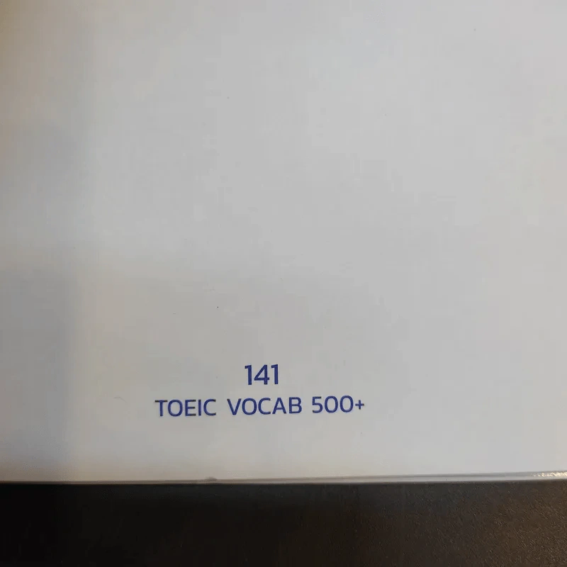 Mini Book Toeic Vocab 500+ - อ.ปริญญ์ รูปที่ 13