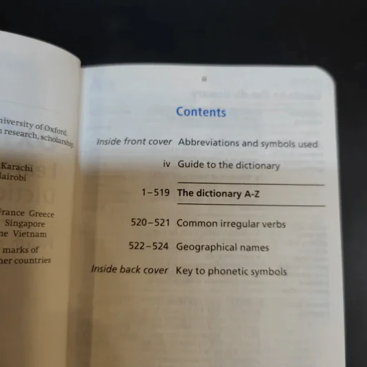 Oxford Learner's Pocket Dictionary รูปที่ 9