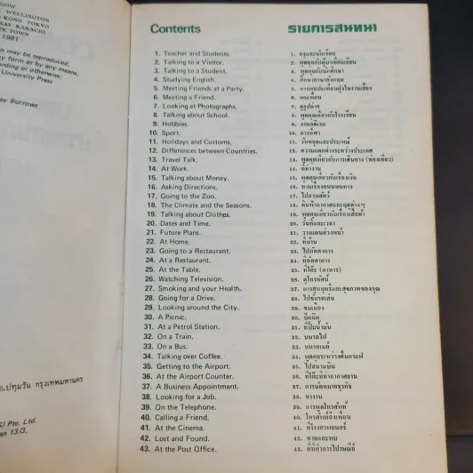บทสนทนาภาษาอังกฤษประกอบภาพของออกซฟอร์ด รูปที่ 8