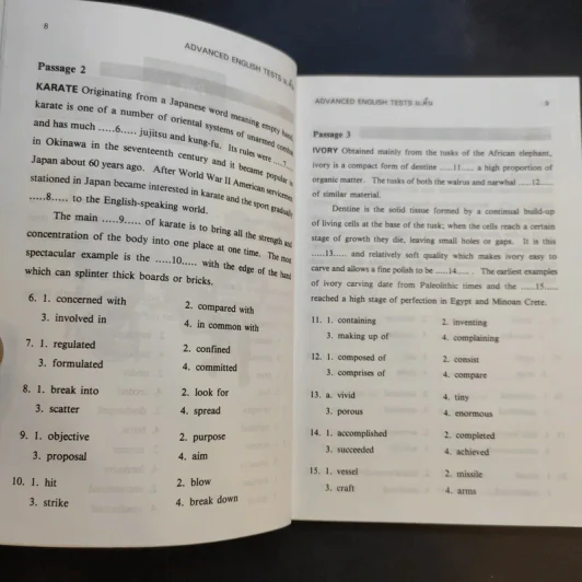 Advance English Tests ม.ต้น - อาจารย์สมบูรณ์ บุศยศิริ รูปที่ 10